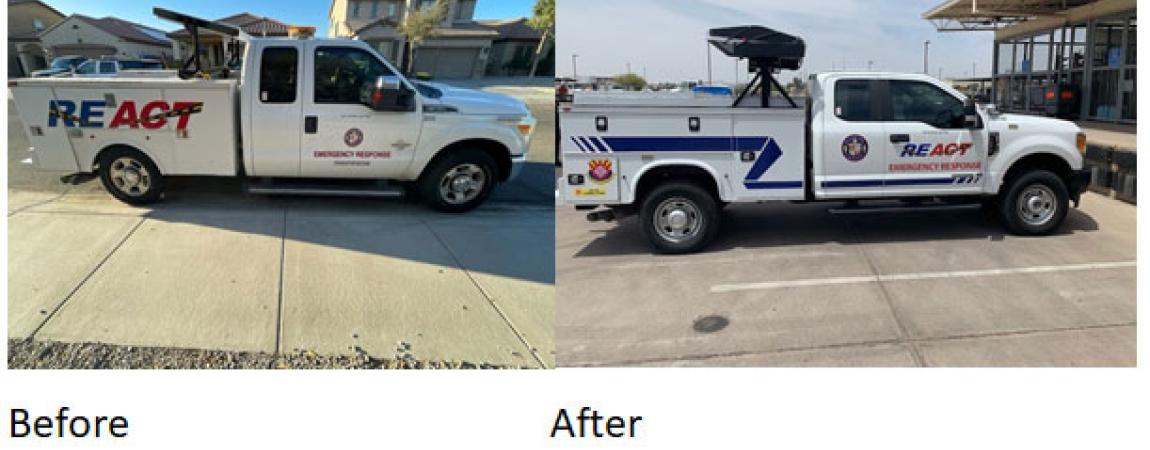 React Trucks Before and After